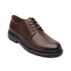 Quirelli Men's Leather Derby Shoe Style 704701 Brown