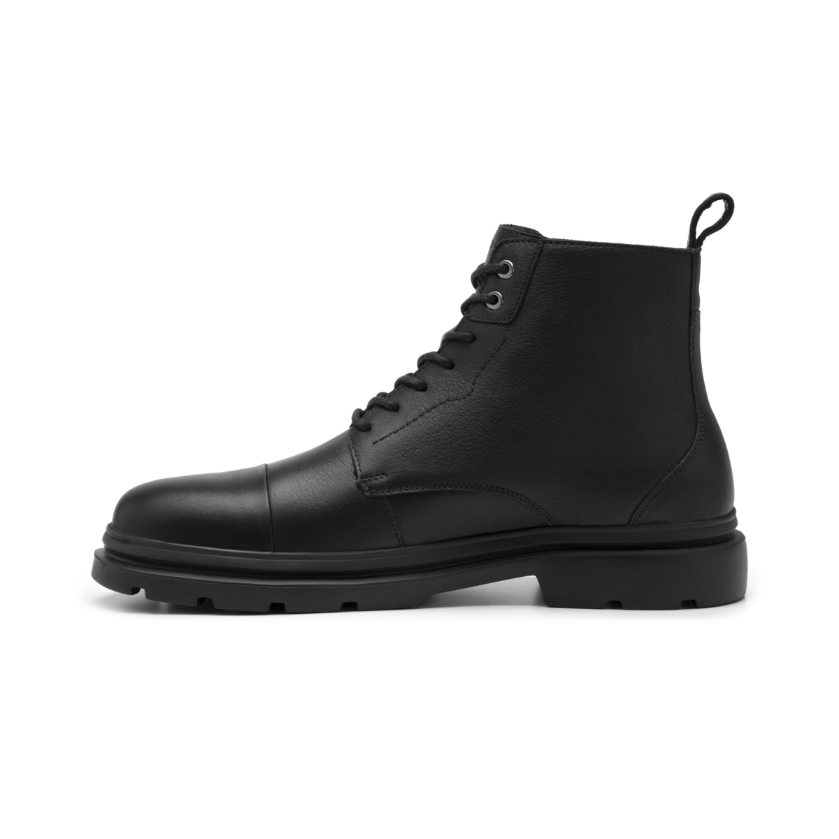Quirelli Men's Leather Boot Style 704705 Black