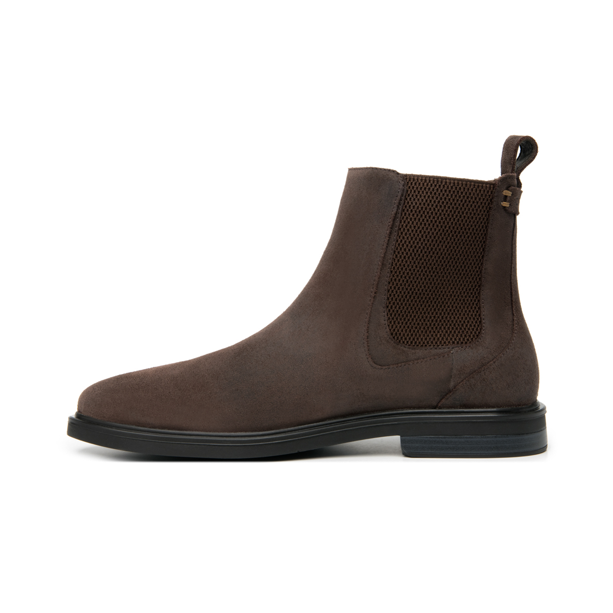 Quirelli Men's Leather Chelsea Boot Style 705002 Chocolate