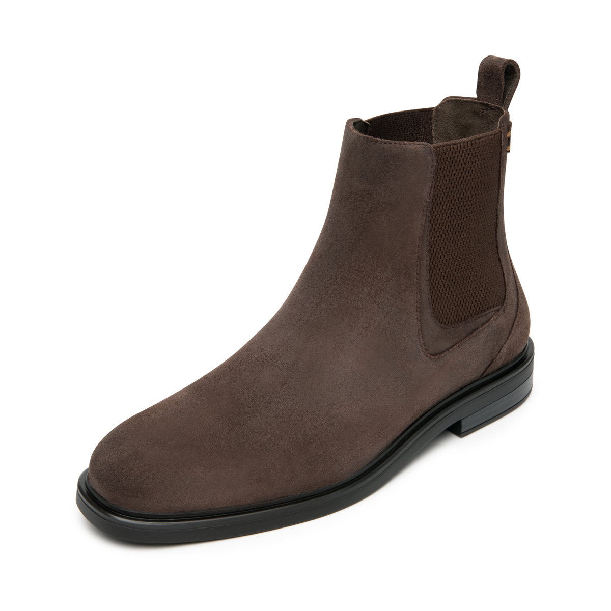 Quirelli Men's Leather Chelsea Boot Style 705002 Chocolate