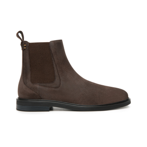 Quirelli Men's Leather Chelsea Boot Style 705002 Chocolate