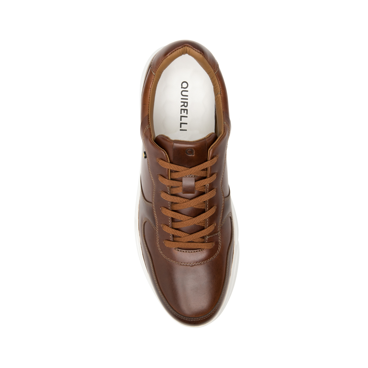 Quirelli Men's Casual Sneaker with Anatomic Insole Style 705401 Tan