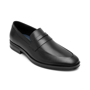 Quirelli Men's Leather Penny Loafer Style 705602 Black
