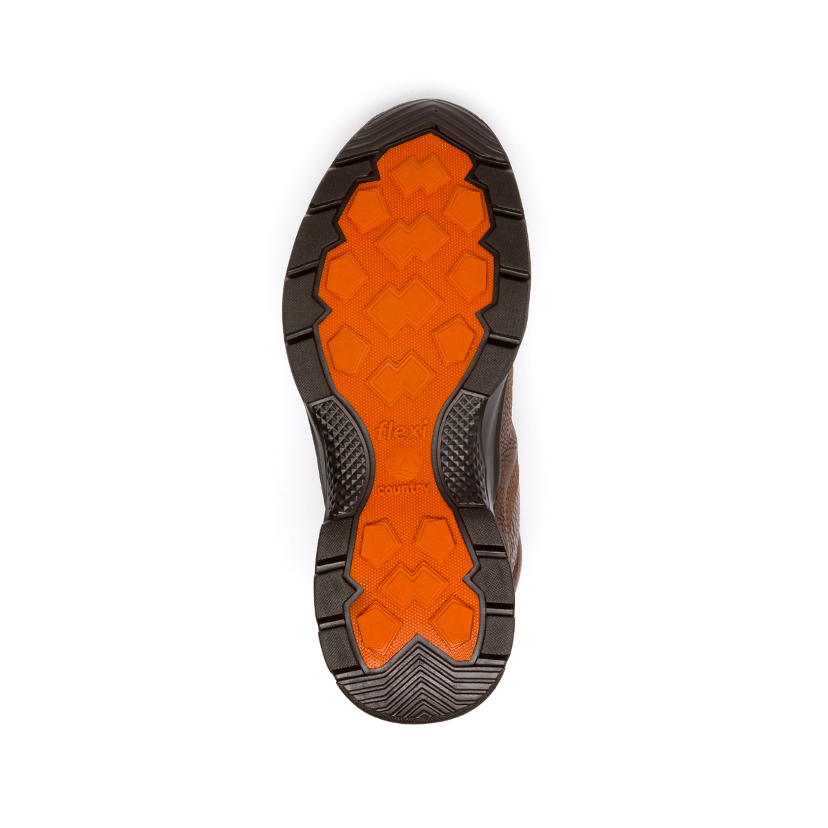 Flexi Country Outdoor Boot with Men's Best Grip System - 77802 Chocolate Style