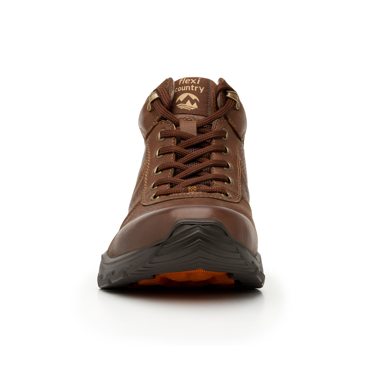 Flexi Country Outdoor Boot with Men's Best Grip System - 77802 Chocolate Style