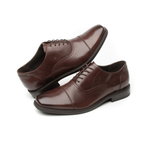 Derby Quirelli Men's Shoe with laces Style 88502 Chocolate