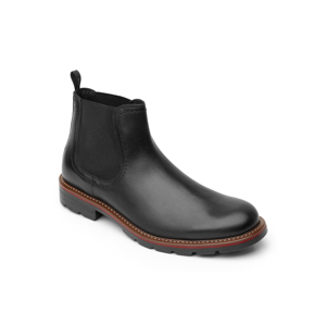 Quirelli Men's 100% Leather Casual <em class="search-results-highlight">Booty</em> - Style 88606 Black