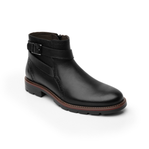Quirelli Men's Casual <em class="search-results-highlight">Booty</em> with side buckle Style 88608 Black