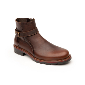 Quirelli 100% Men's Leather Casual <em class="search-results-highlight">Booty</em> - Style 88608 Tan