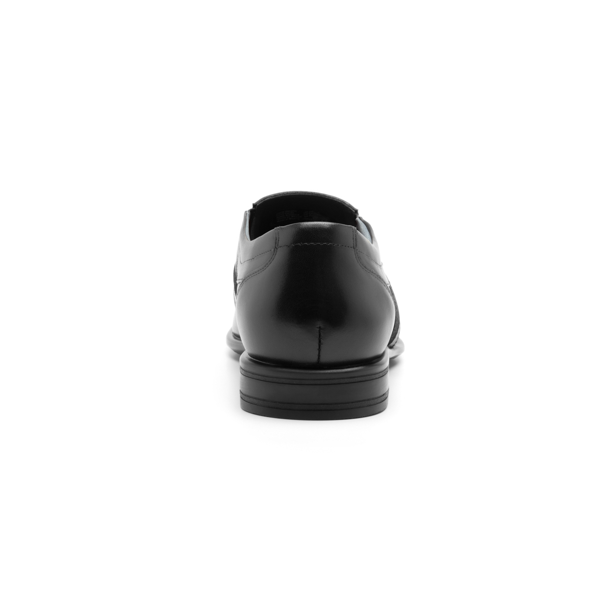 Men's Flexi Moccasin Shoe with Front Buckle Style 90712 Black