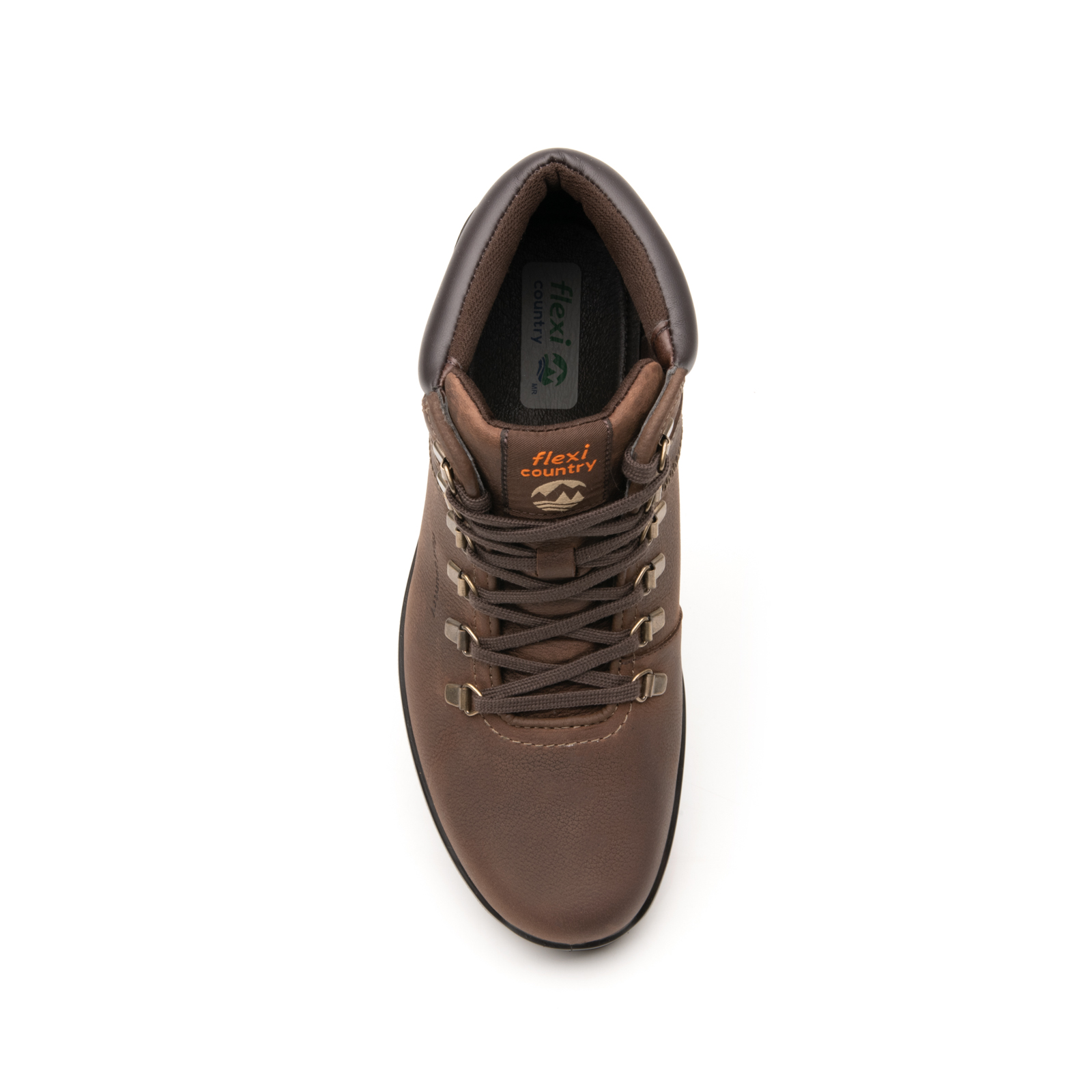 Men's Flexi Country Outdoor Booty with 92105 Dk Brown Style Better Grip System