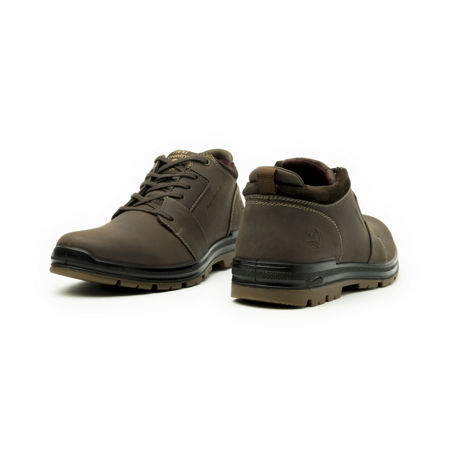 Men's Flexi Country Outdoor Derby Shoe Style 92111 Chocolate